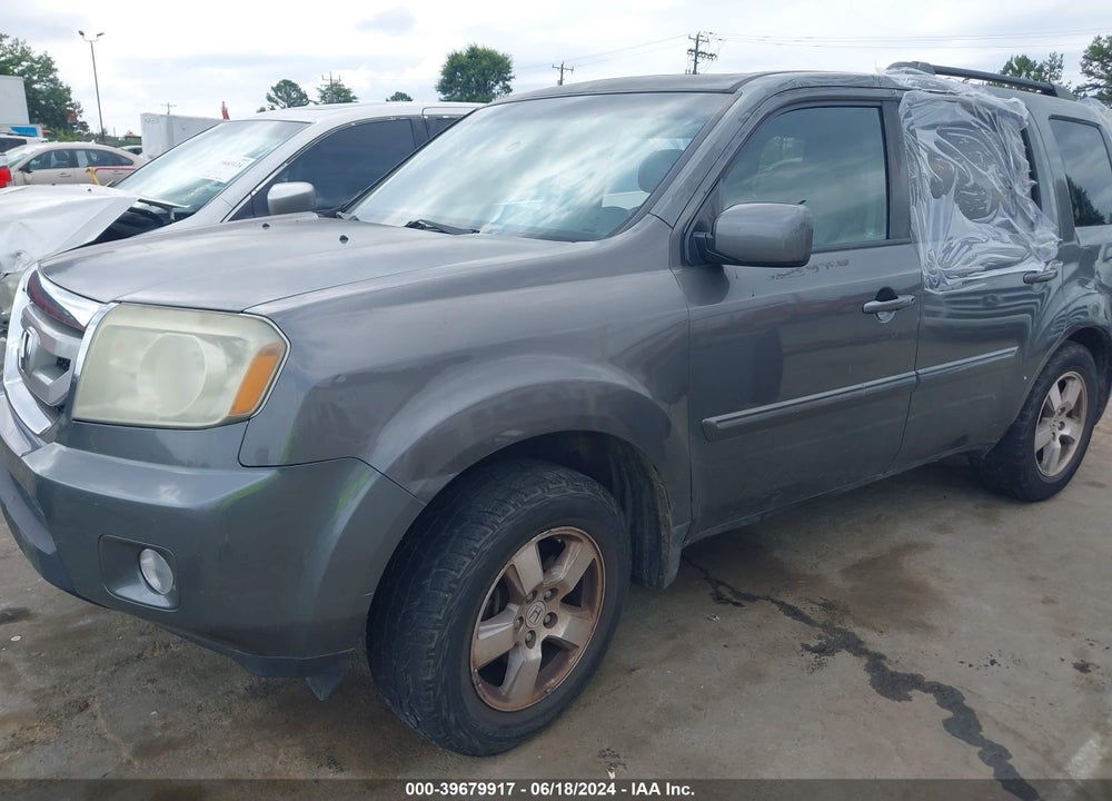 2011 HONDA PILOT EX-L VIN: 5FNYF3H55BB029405