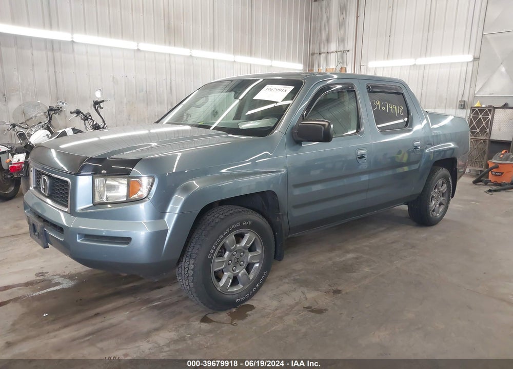 2007 HONDA RIDGELINE RTX VIN: 2HJYK16307H534850