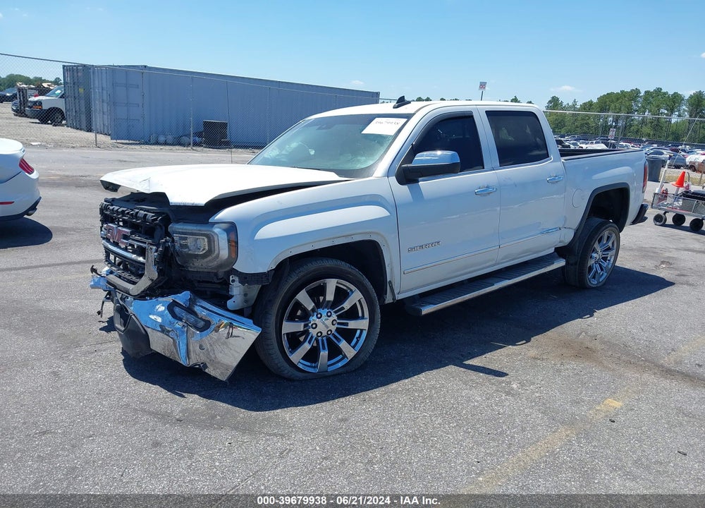 2018 GMC SIERRA 1500 SLT VIN: 3GTP1NEC9JG587985