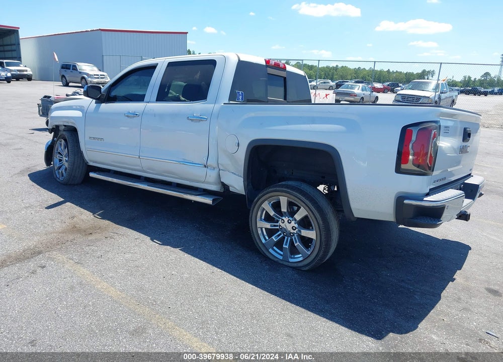 2018 GMC SIERRA 1500 SLT VIN: 3GTP1NEC9JG587985