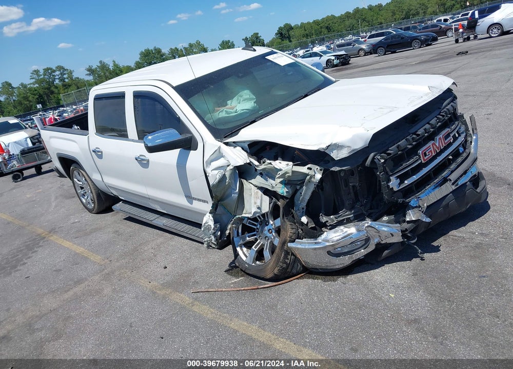 2018 GMC SIERRA 1500 SLT VIN: 3GTP1NEC9JG587985