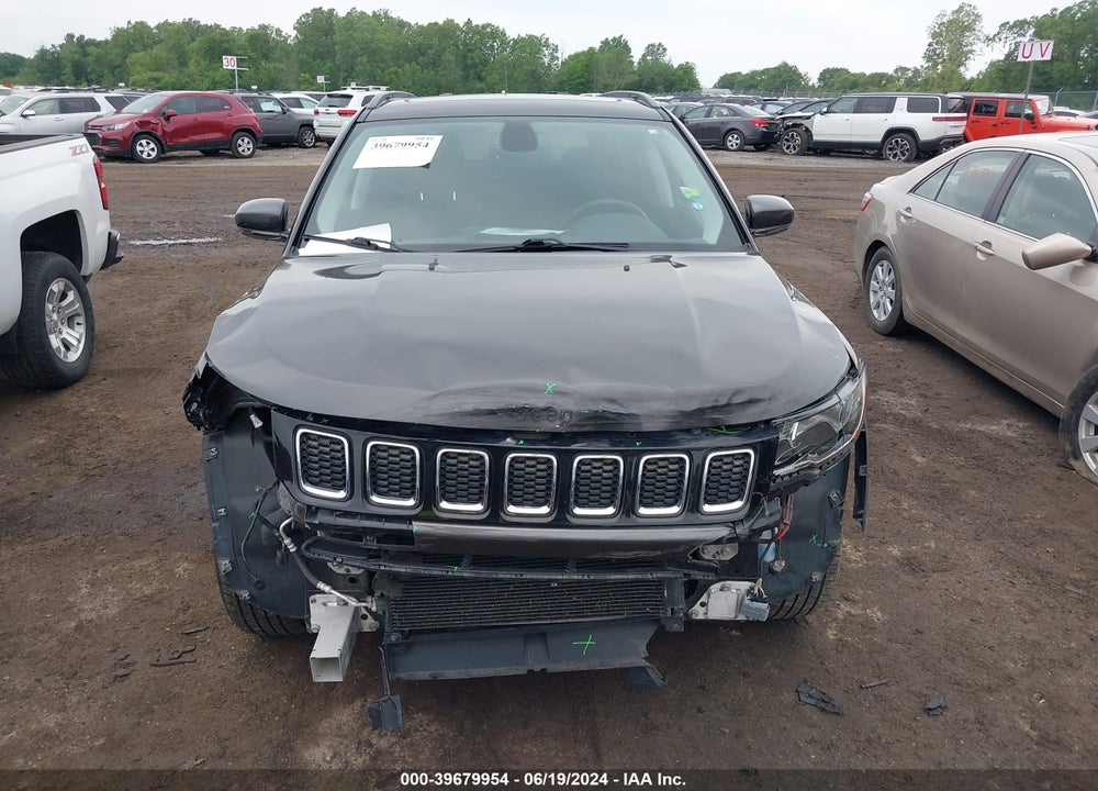 2018 JEEP COMPASS LIMITED 4X4 VIN: 3C4NJDCB4JT396221