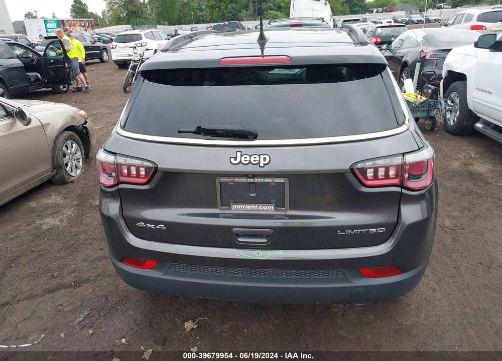2018 JEEP COMPASS LIMITED 4X4 VIN: 3C4NJDCB4JT396221