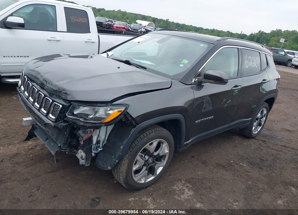 2018 JEEP COMPASS LIMITED 4X4 VIN: 3C4NJDCB4JT396221