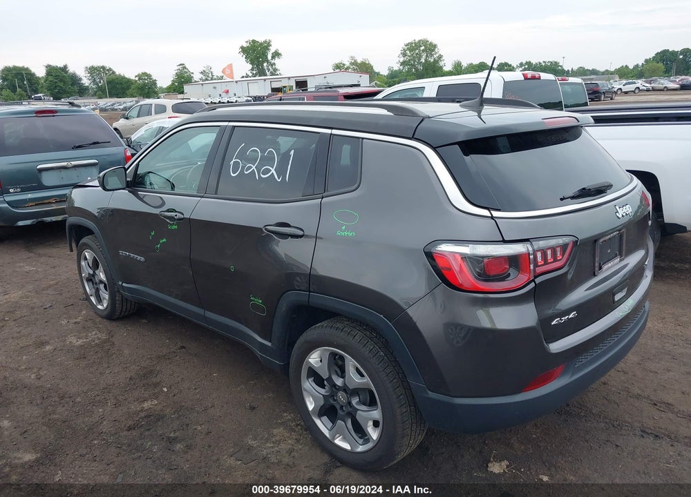2018 JEEP COMPASS LIMITED 4X4 VIN: 3C4NJDCB4JT396221