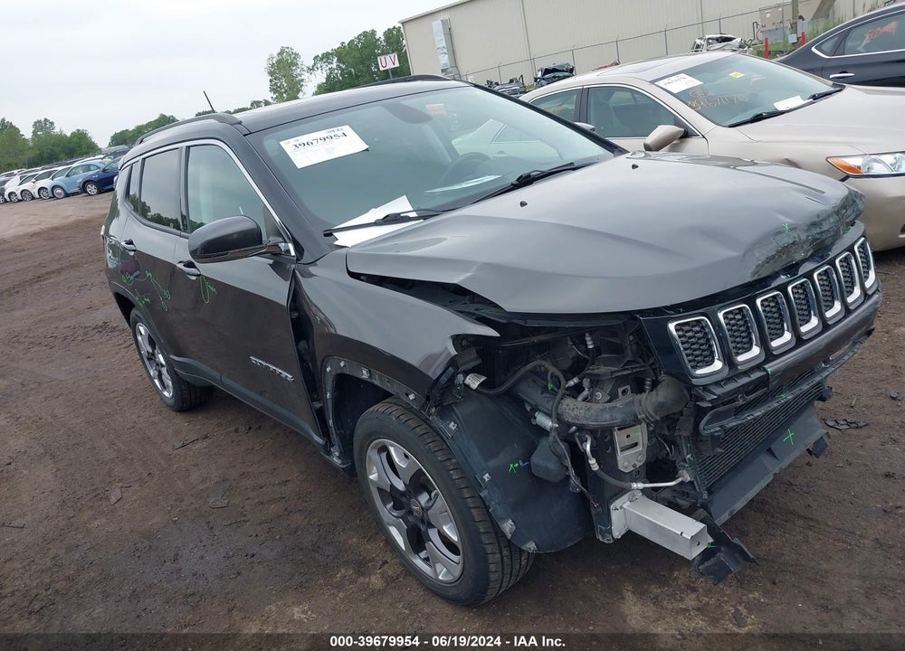 2018 JEEP COMPASS LIMITED 4X4 VIN: 3C4NJDCB4JT396221