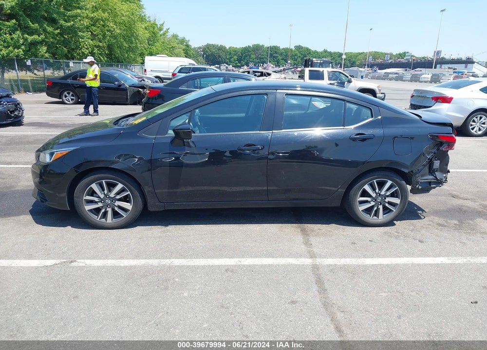 2021 NISSAN VERSA SV XTRONIC CVT VIN: 3N1CN8EV6ML871854