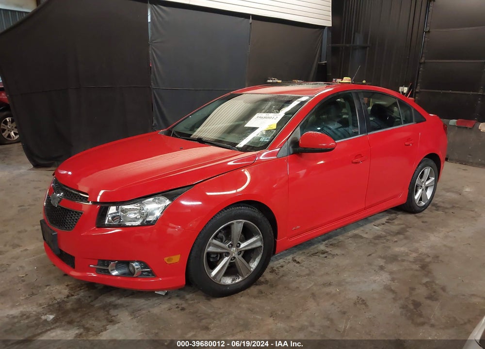 2014 CHEVROLET CRUZE 2LT AUTO VIN: 1G1PE5SB9E7278432