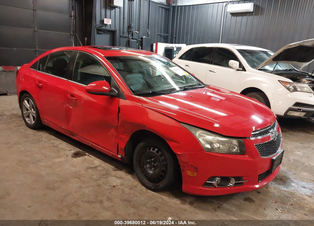 2014 CHEVROLET CRUZE 2LT AUTO VIN: 1G1PE5SB9E7278432