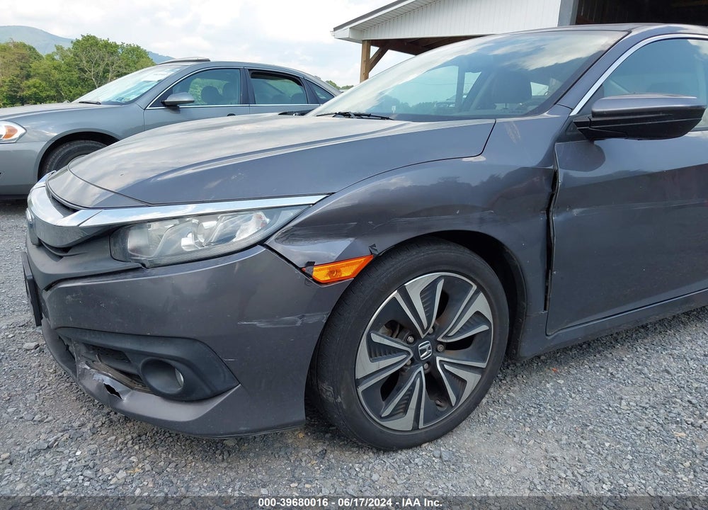 2018 HONDA CIVIC EX-L VIN: 2HGFC1F75JH644782