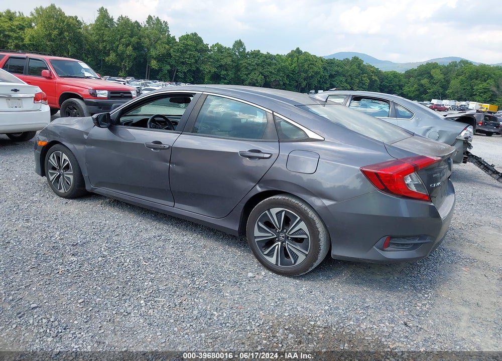 2018 HONDA CIVIC EX-L VIN: 2HGFC1F75JH644782