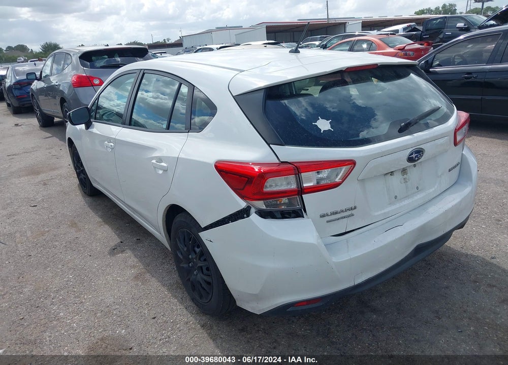 2019 SUBARU IMPREZA 2.0I VIN: 4S3GTAA65K3715274