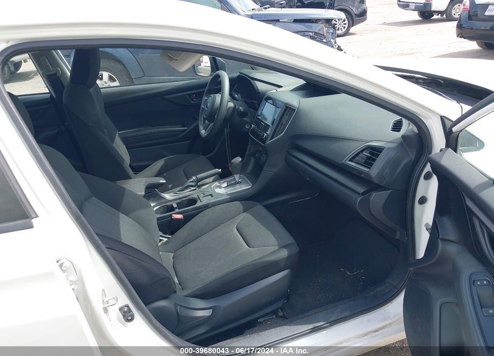 2019 SUBARU IMPREZA 2.0I VIN: 4S3GTAA65K3715274