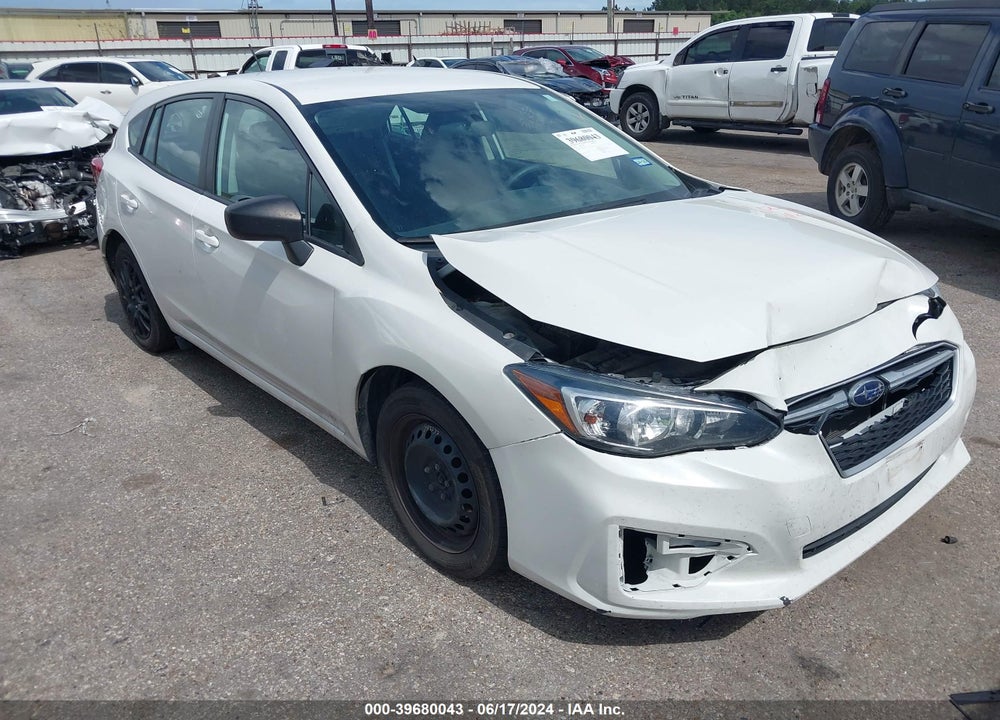 2019 SUBARU IMPREZA 2.0I VIN: 4S3GTAA65K3715274