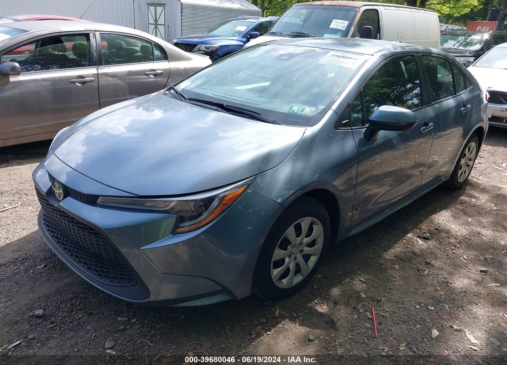 2022 TOYOTA COROLLA LE VIN: 5YFEPMAE1NP371376