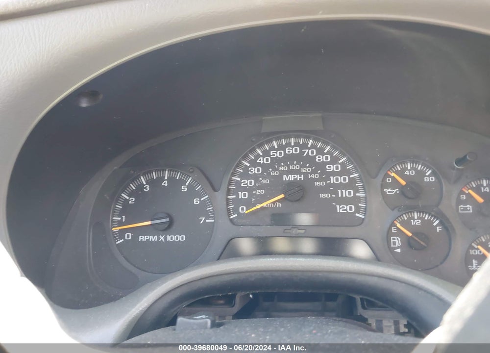 2003 CHEVROLET TRAILBLAZER EXT LT VIN: 1GNES16S336104490