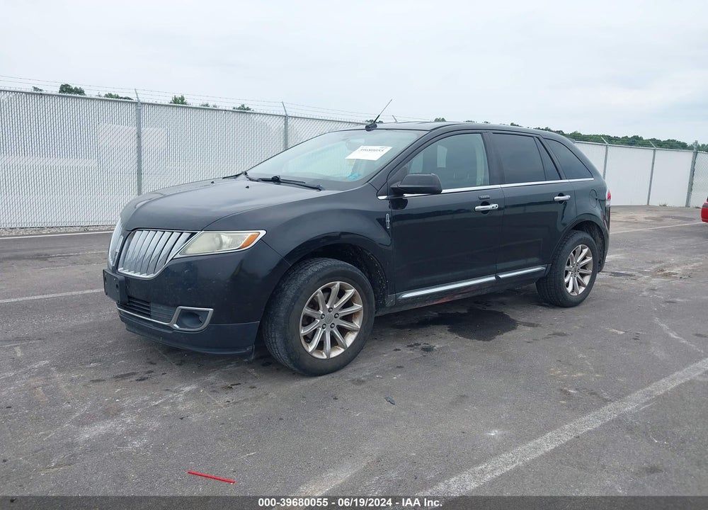 2011 LINCOLN MKX VIN: 2LMDJ6JK0BBJ21906