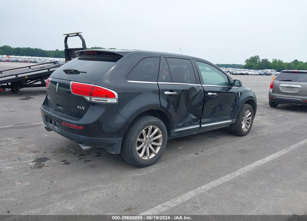 2011 LINCOLN MKX VIN: 2LMDJ6JK0BBJ21906