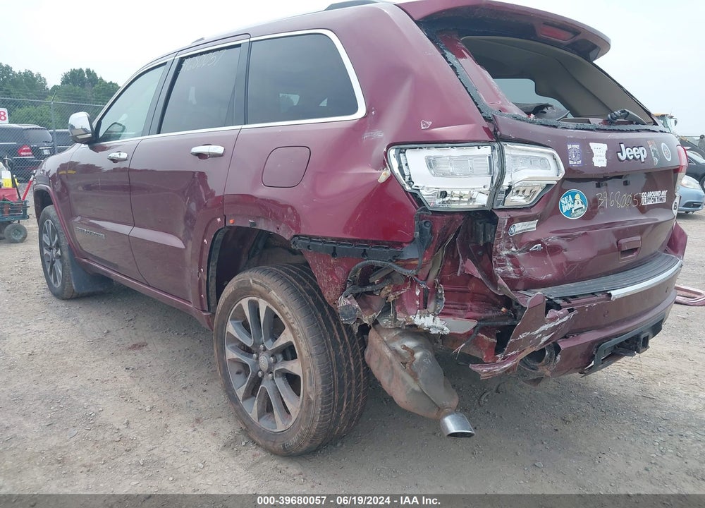 2017 JEEP GRAND CHEROKEE OVERLAND 4X4 VIN: 1C4RJFCG6HC749248
