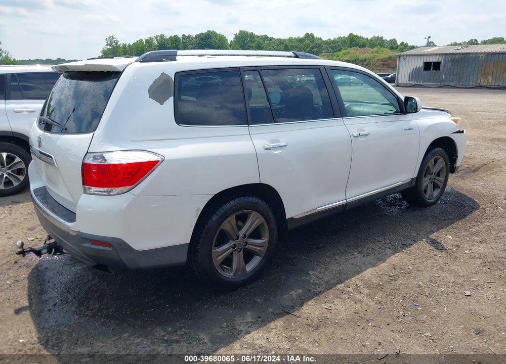 2011 TOYOTA HIGHLANDER LIMITED V6 VIN: 5TDYK3EH1BS040018