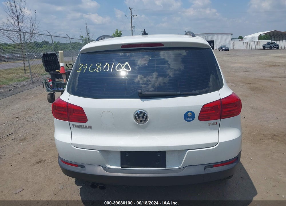 2017 VOLKSWAGEN TIGUAN 2.0T/2.0T S VIN: WVGAV7AX3HK027358