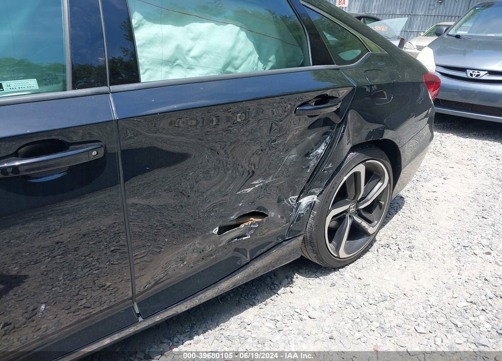 2018 HONDA ACCORD SPORT VIN: 1HGCV1F36JA148625