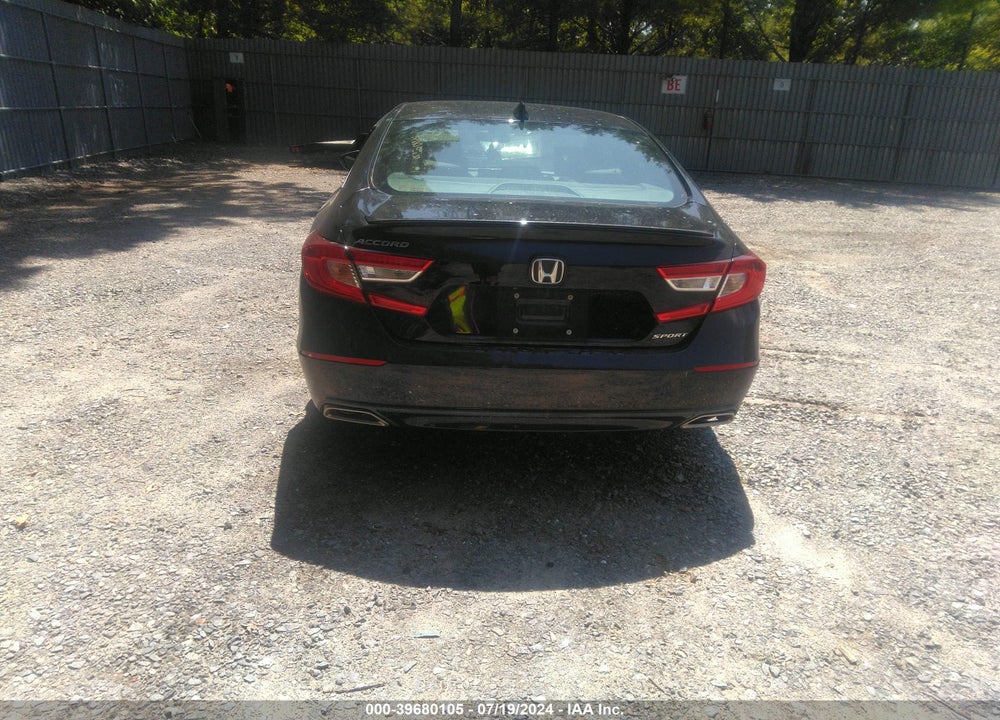 2018 HONDA ACCORD SPORT VIN: 1HGCV1F36JA148625