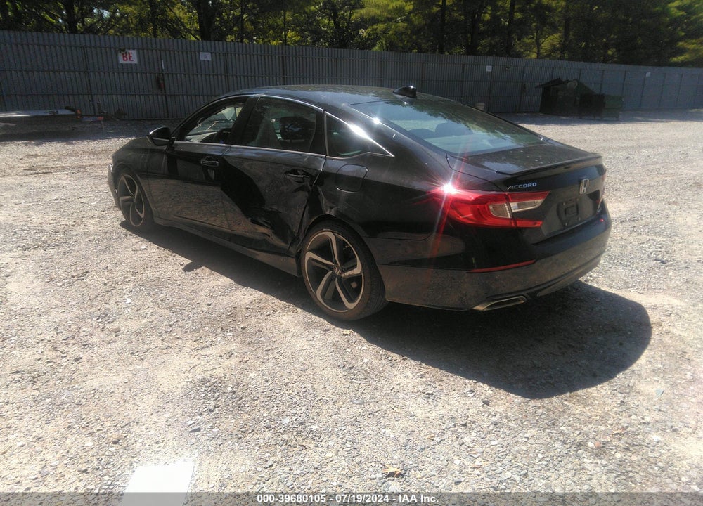 2018 HONDA ACCORD SPORT VIN: 1HGCV1F36JA148625