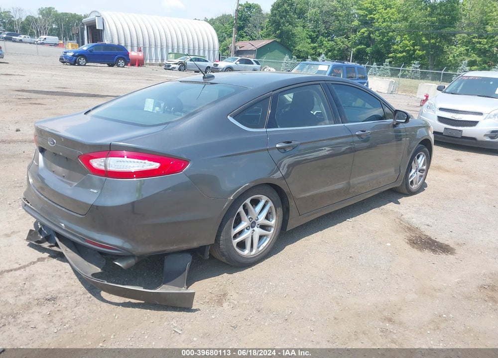 2016 FORD FUSION SE VIN: 1FA6P0H75G5114036