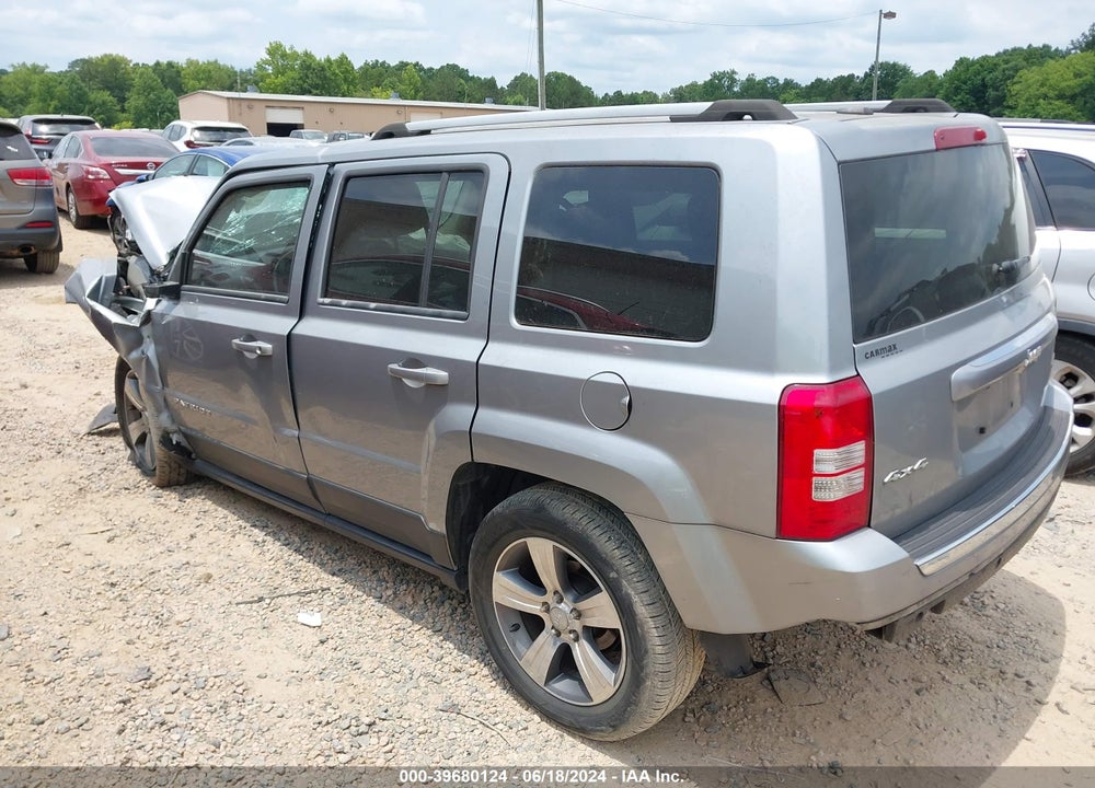 2017 JEEP PATRIOT HIGH ALTITUDE 4X4 VIN: 1C4NJRFBXHD151772