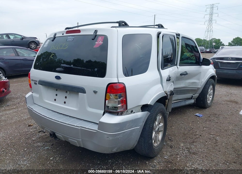 2007 ESCAPE FORD  XLT/XLT SPORT VIN: 1FMCU93187KB26613