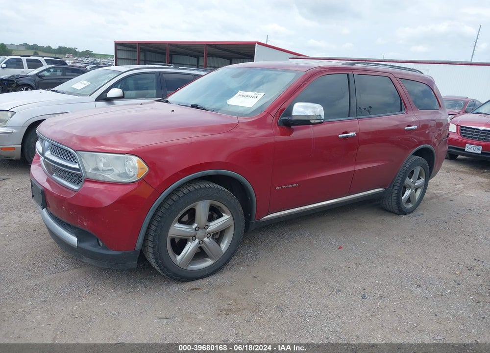 2011 DODGE DURANGO CITADEL VIN: 1D4SE5GT4BC695062