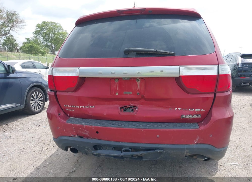 2011 DODGE DURANGO CITADEL VIN: 1D4SE5GT4BC695062