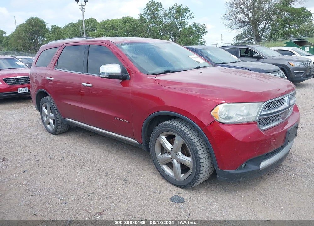 2011 DODGE DURANGO CITADEL VIN: 1D4SE5GT4BC695062
