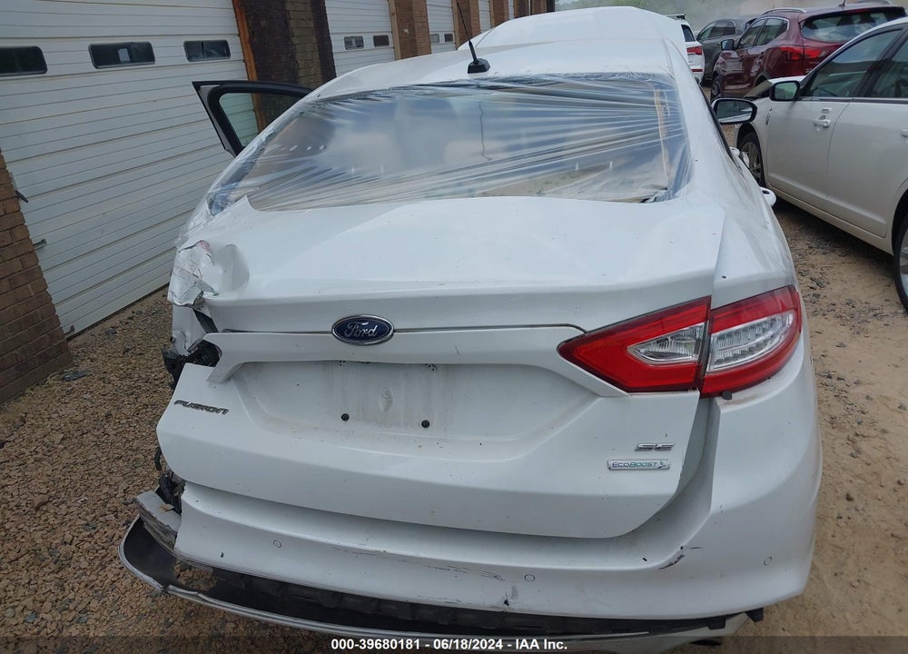 2015 FORD FUSION SE VIN: 3FA6P0HD9FR260750