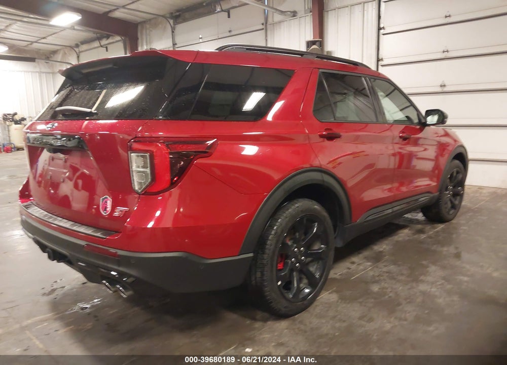 2022 FORD EXPLORER ST VIN: 1FM5K8GC4NGC34327