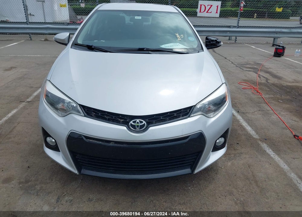 2016 TOYOTA COROLLA S PLUS VIN: 2T1BURHE7GC523050
