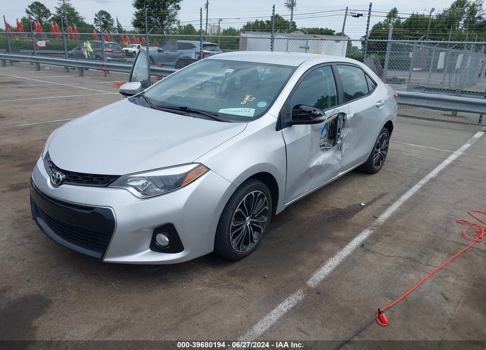 2016 TOYOTA COROLLA S PLUS VIN: 2T1BURHE7GC523050