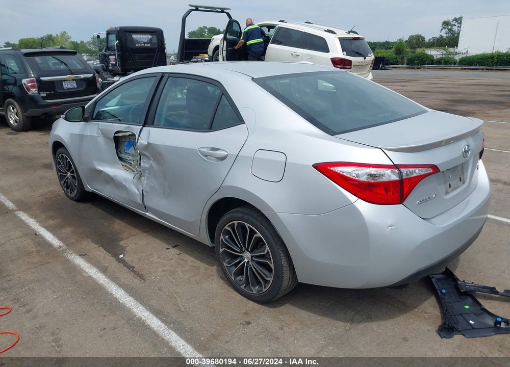 2016 TOYOTA COROLLA S PLUS VIN: 2T1BURHE7GC523050