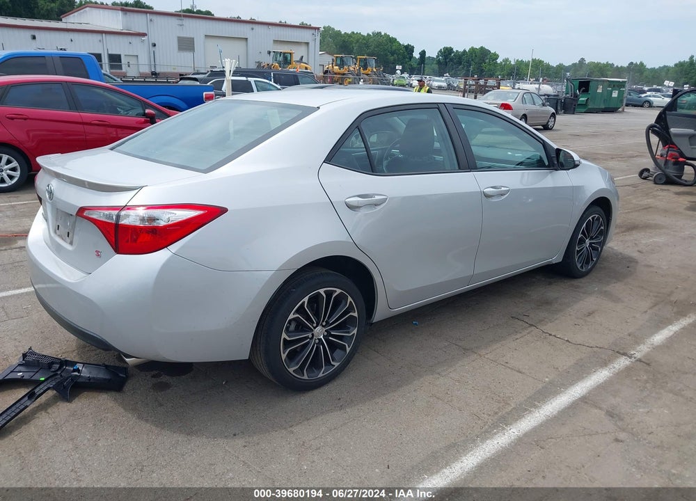 2016 TOYOTA COROLLA S PLUS VIN: 2T1BURHE7GC523050