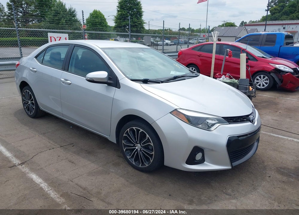 2016 TOYOTA COROLLA S PLUS VIN: 2T1BURHE7GC523050