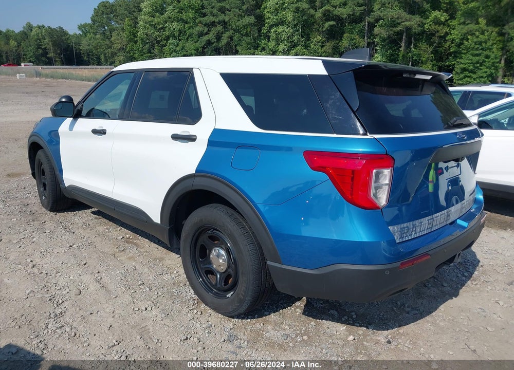 2020 FORD POLICE INTERCEPTOR UTILITY VIN: 1FM5K8AW8LGC64544