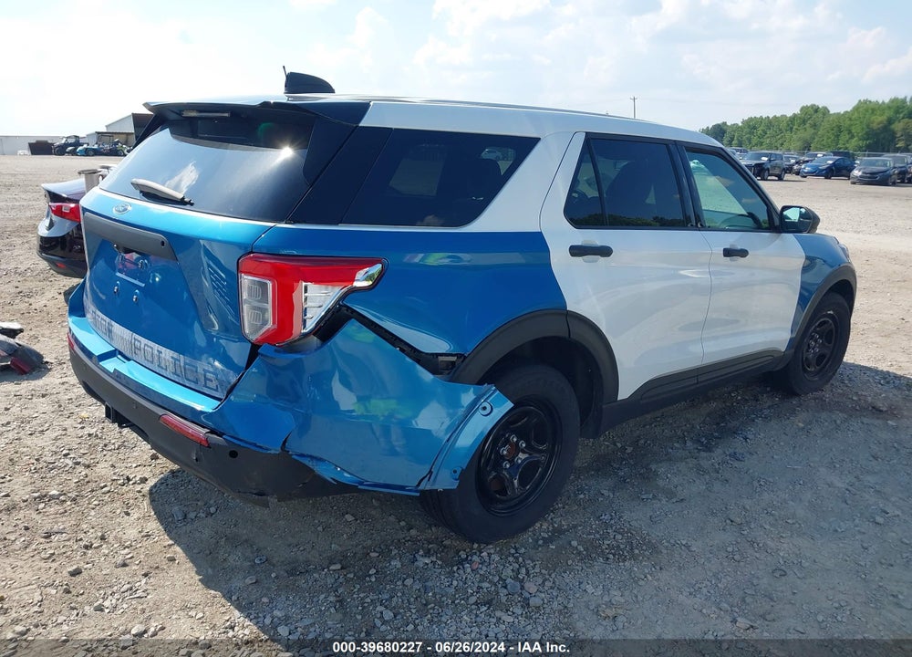 2020 FORD POLICE INTERCEPTOR UTILITY VIN: 1FM5K8AW8LGC64544