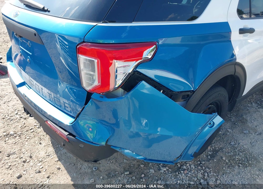 2020 FORD POLICE INTERCEPTOR UTILITY VIN: 1FM5K8AW8LGC64544
