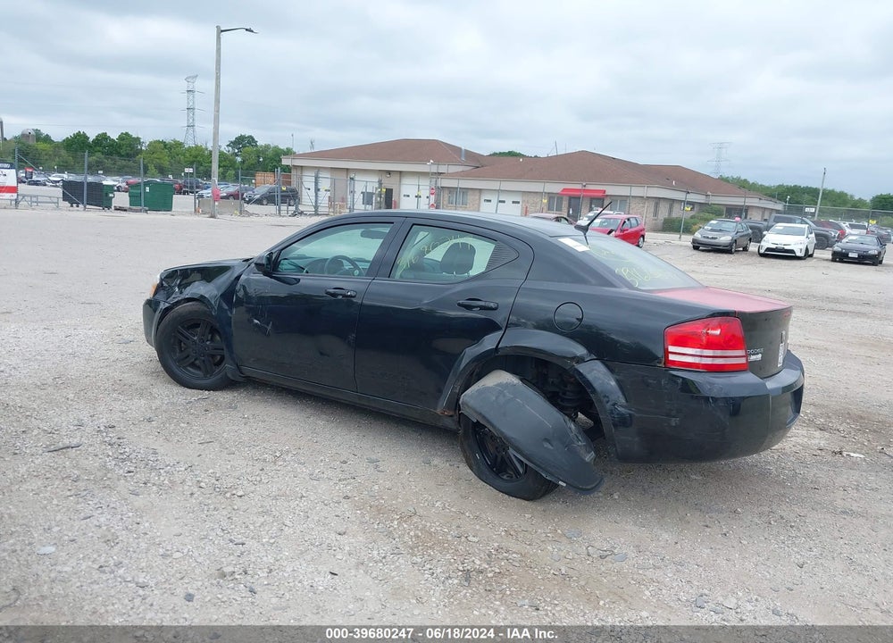 2010 DODGE AVENGER EXPRESS VIN: 1B3CC1FB5AN190015