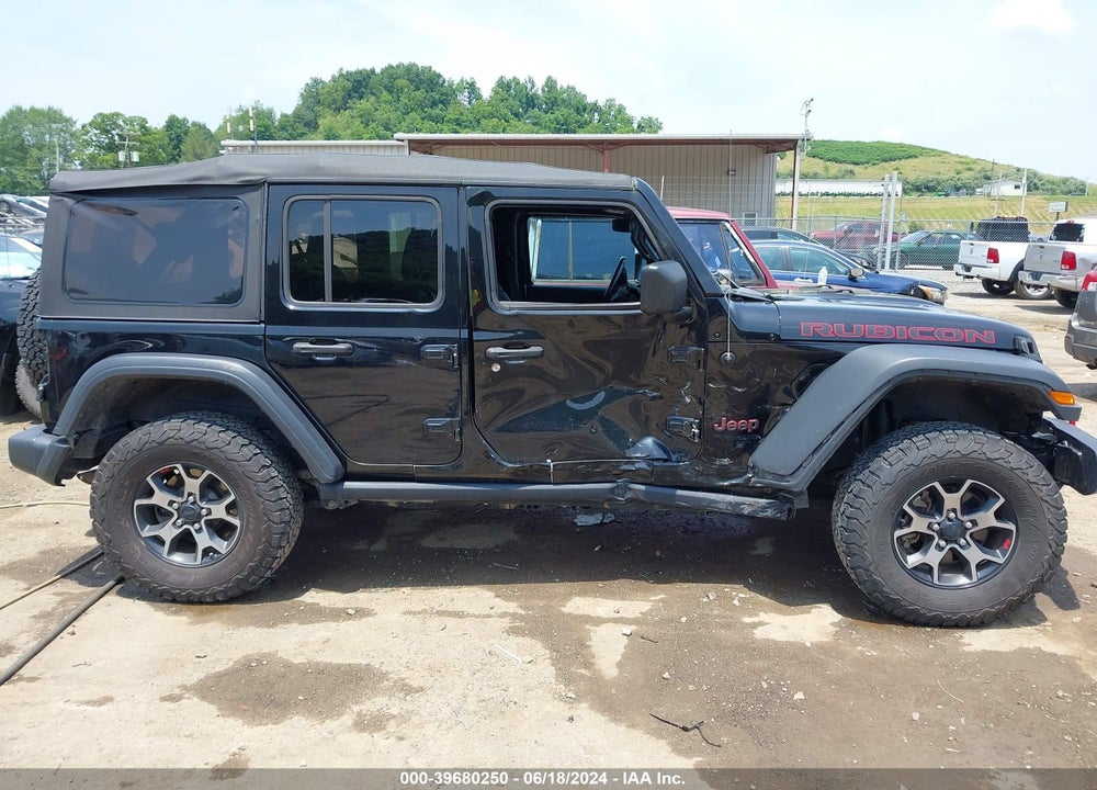 2018 JEEP WRANGLER UNLIMITED RUBICON 4X4 VIN: 1C4HJXFN4JW313773