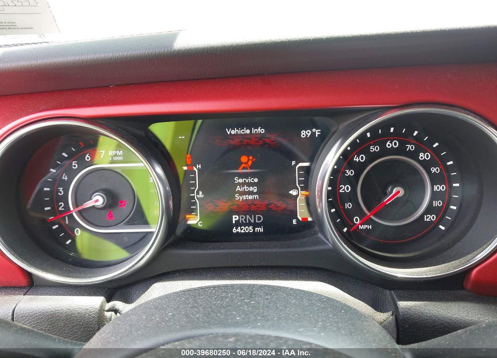 2018 JEEP WRANGLER UNLIMITED RUBICON 4X4 VIN: 1C4HJXFN4JW313773