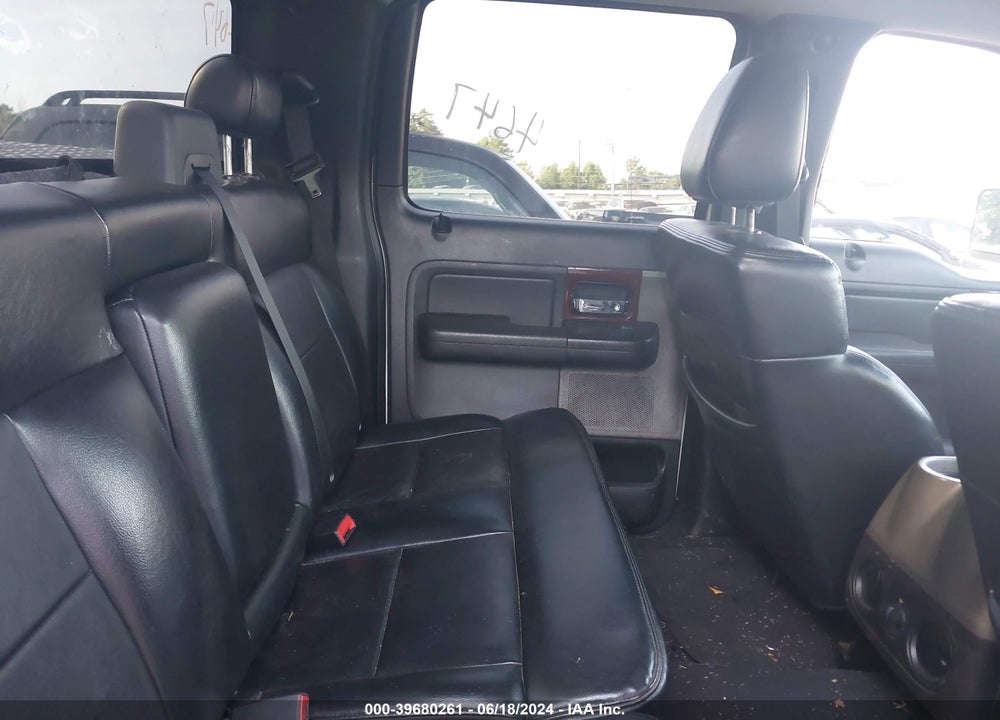 2008 FORD F-150 60TH ANNIVERSARY/FX2/KING RANCH/LARIAT/XLT VIN: 1FTPW12V98FA44647