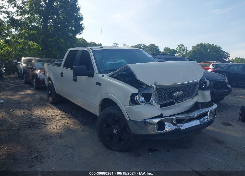 2008 FORD F-150 60TH ANNIVERSARY/FX2/KING RANCH/LARIAT/XLT VIN: 1FTPW12V98FA44647
