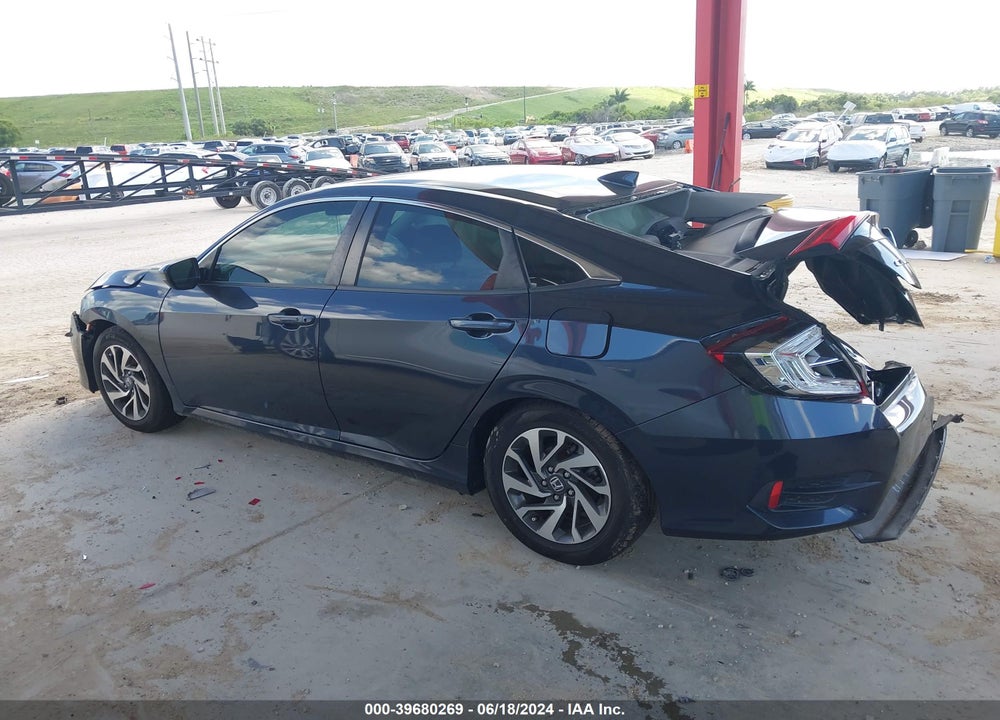 2018 HONDA CIVIC EX VIN: 2HGFC2F71JH586286